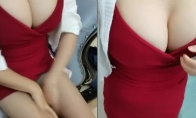 上门推销4：饥渴阿姨乳推骑乘口爆全套服务，男客直呼骚货欠操！