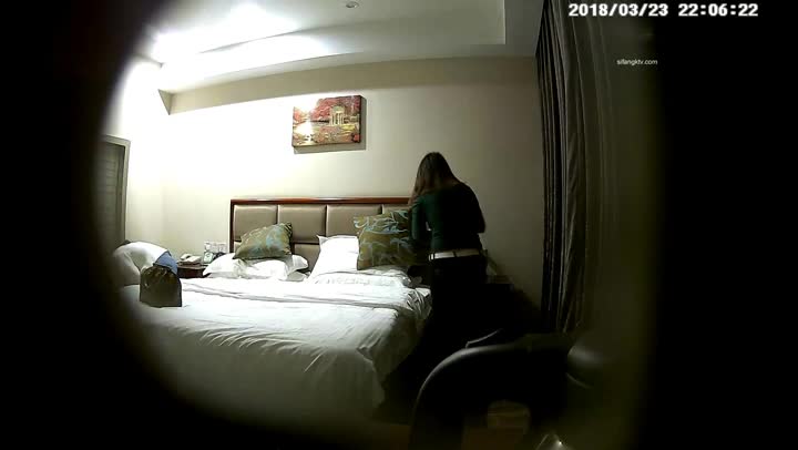 【360摄像头】酒店小众比较稀缺的房型35V,某房22RMB热销作品,学生情侣夫妻,私密空间大揭秘精彩~5~2018 03 23 220405 cloud video new new